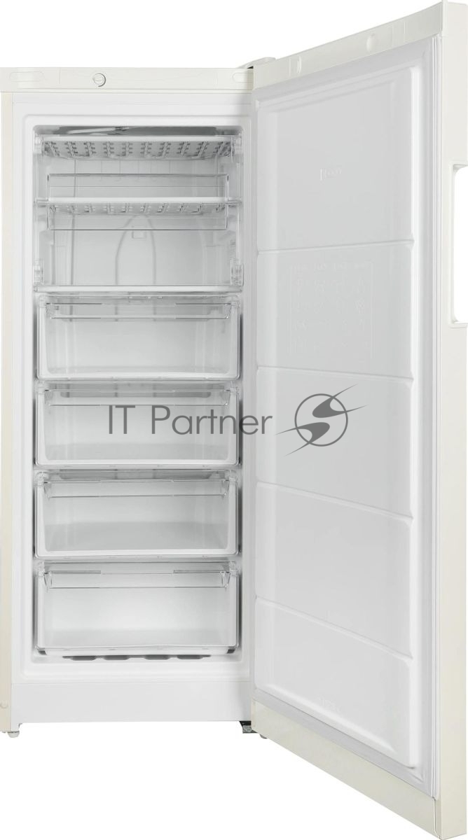 Морозильная камера Indesit DSZ 4150 E, бежевый, 214л, 6 ящиков
