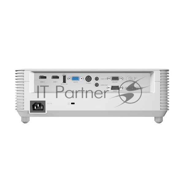 Проектор InFocus IN0026ST DLP, WXGA, 3800 lm, 30 000:1, 0.52:1, 2xHDMI 1.4, VGA in/out, S-Video, 3.5мм in/out, USB-A, RS-232, лампа 15 000ч.(ECO mode), 10W, 27дБ, 2,9 кг, БЕЛЫЙ