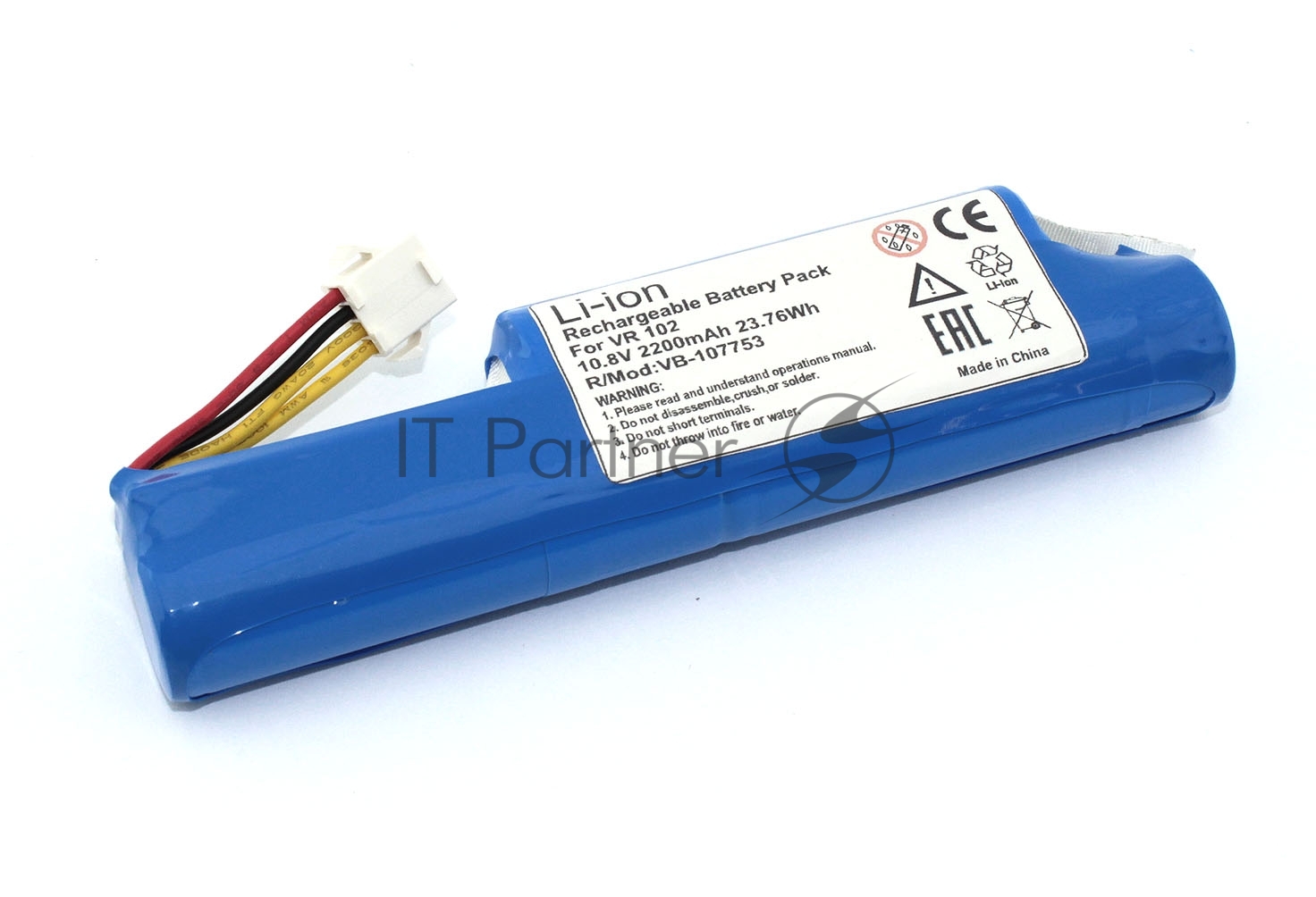 Аккумулятор Vileda 107753, 10.8V, 2200mAh