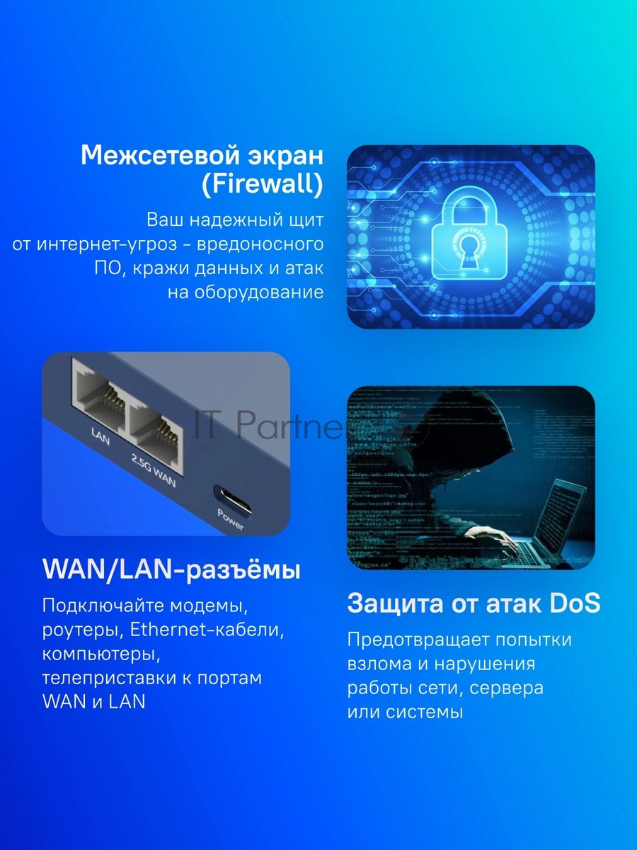 Маршрутизатор Cudy TR3000, AX3000, 2,5 Gbит/с (WAN) + 1 Gbит/с (LAN)1 USB3.0, MU-MIMO, Mesh (TR3000)