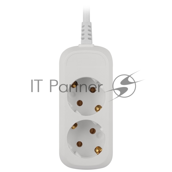 Удлинитель электрический ЭРА UDL-16-215-E Greenline 2 розетки с заземлением 1,5м ПВС 3x1мм2