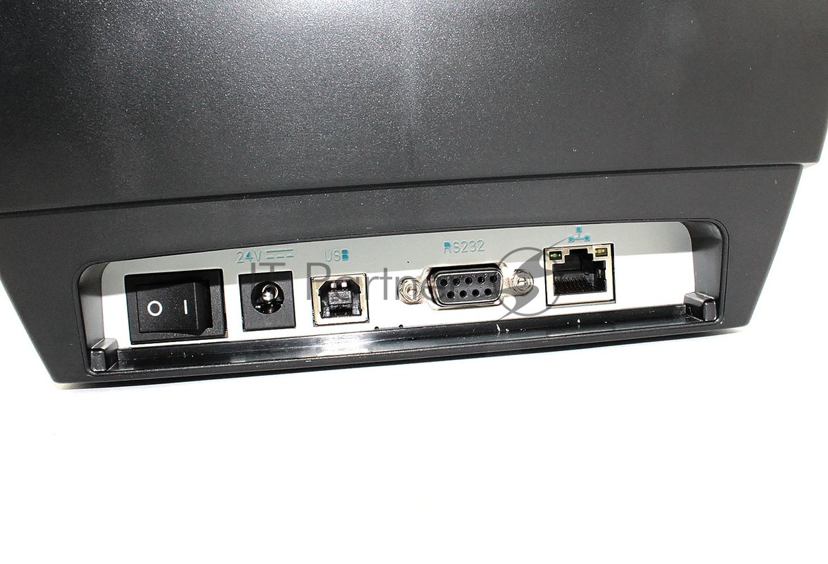 Принтер для этикеток термотрансферный HPRT HT100 203 dpi, 127 мм/сек, USB Type-B, Ethernet, черный