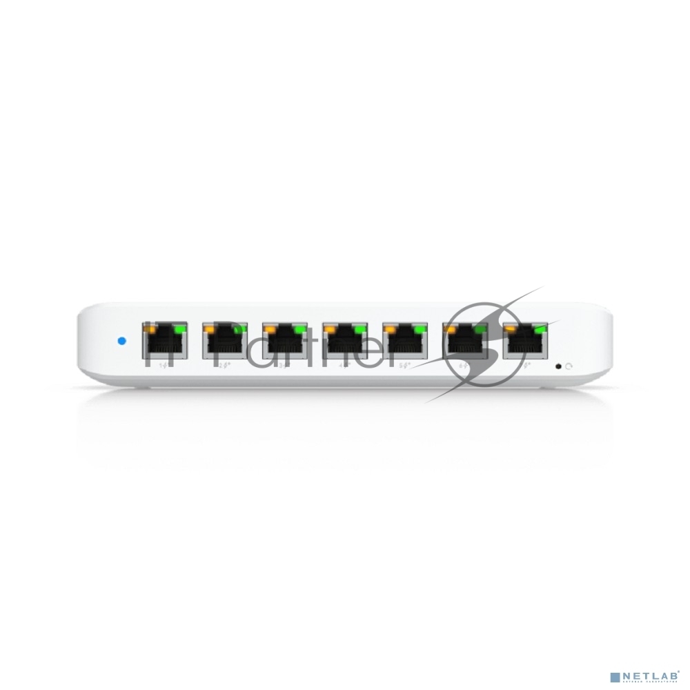 Коммутатор Ubiquiti UniFi Switch Ultra 60W PoE-коммутатор, 8х 1G RJ45, раздача 52 Вт