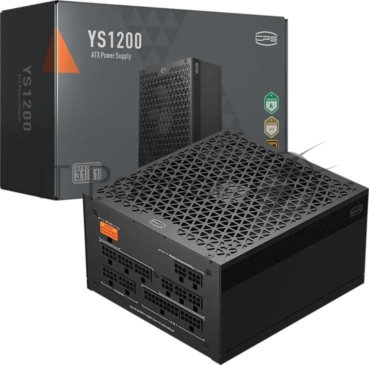Блок питания PcCooler P5-YS1200-G1F, 1200 Вт, 80+ Gold, ATX 3.1, Full Modular