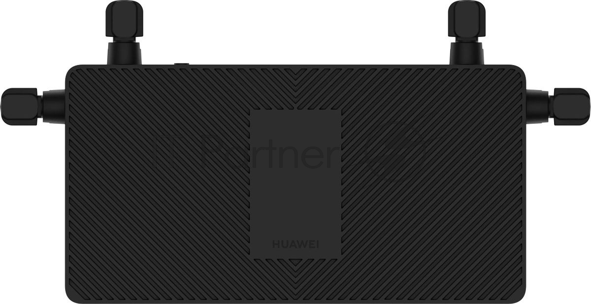 Huawei 53030CSU Роутер AX3S PSDN-AX30 AX3000, 2.4/5 ГГц, до 2976 Мбит/с, WAN/LAN 4x1 Гбит/с, черный