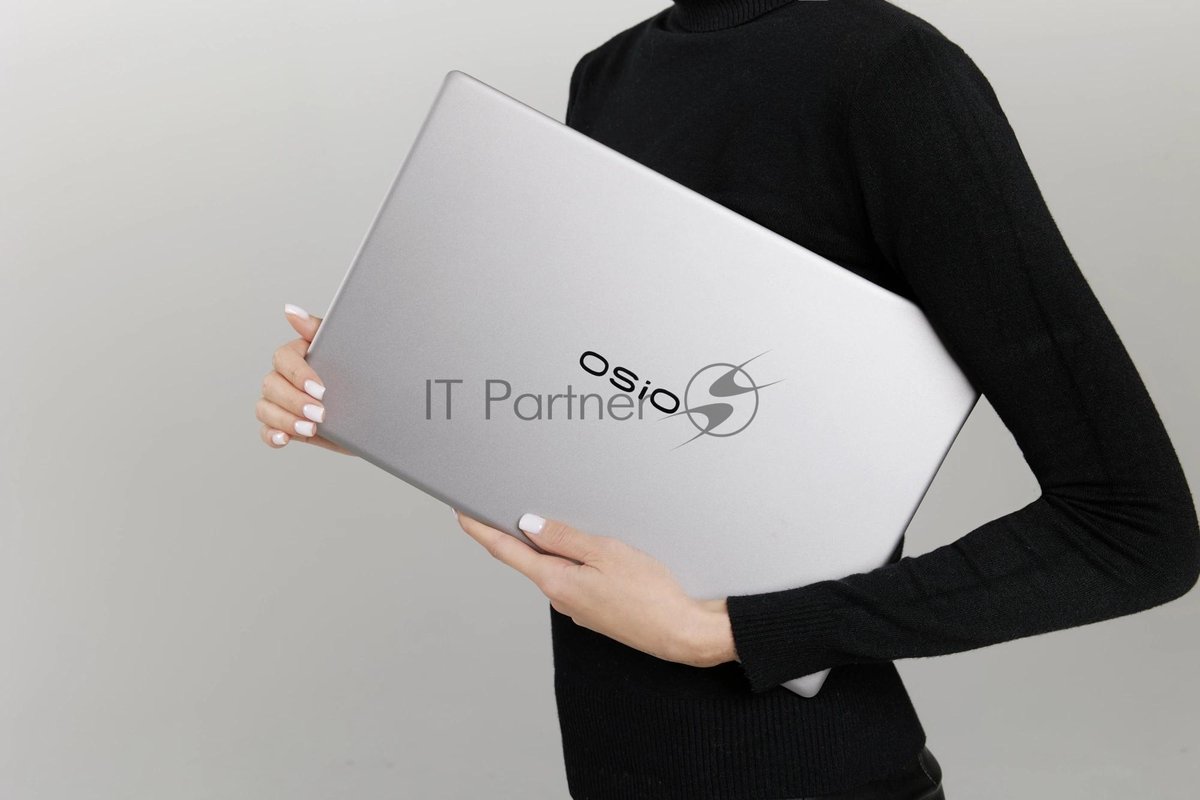 Ноутбук Osio FocusLine F160a-012 серый Ryzen 7 5700U 32Gb SSD1Tb 16.1" FHD (1920x1080) без ОС WiFi BT Cam 6000mAh