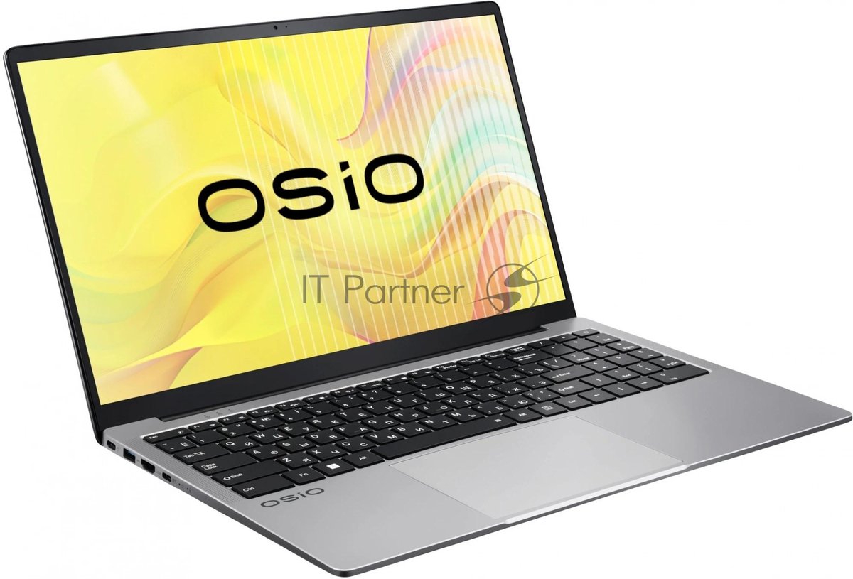 Ноутбук Osio FocusLine F160a-012 серый Ryzen 7 5700U 32Gb SSD1Tb 16.1" FHD (1920x1080) без ОС WiFi BT Cam 6000mAh