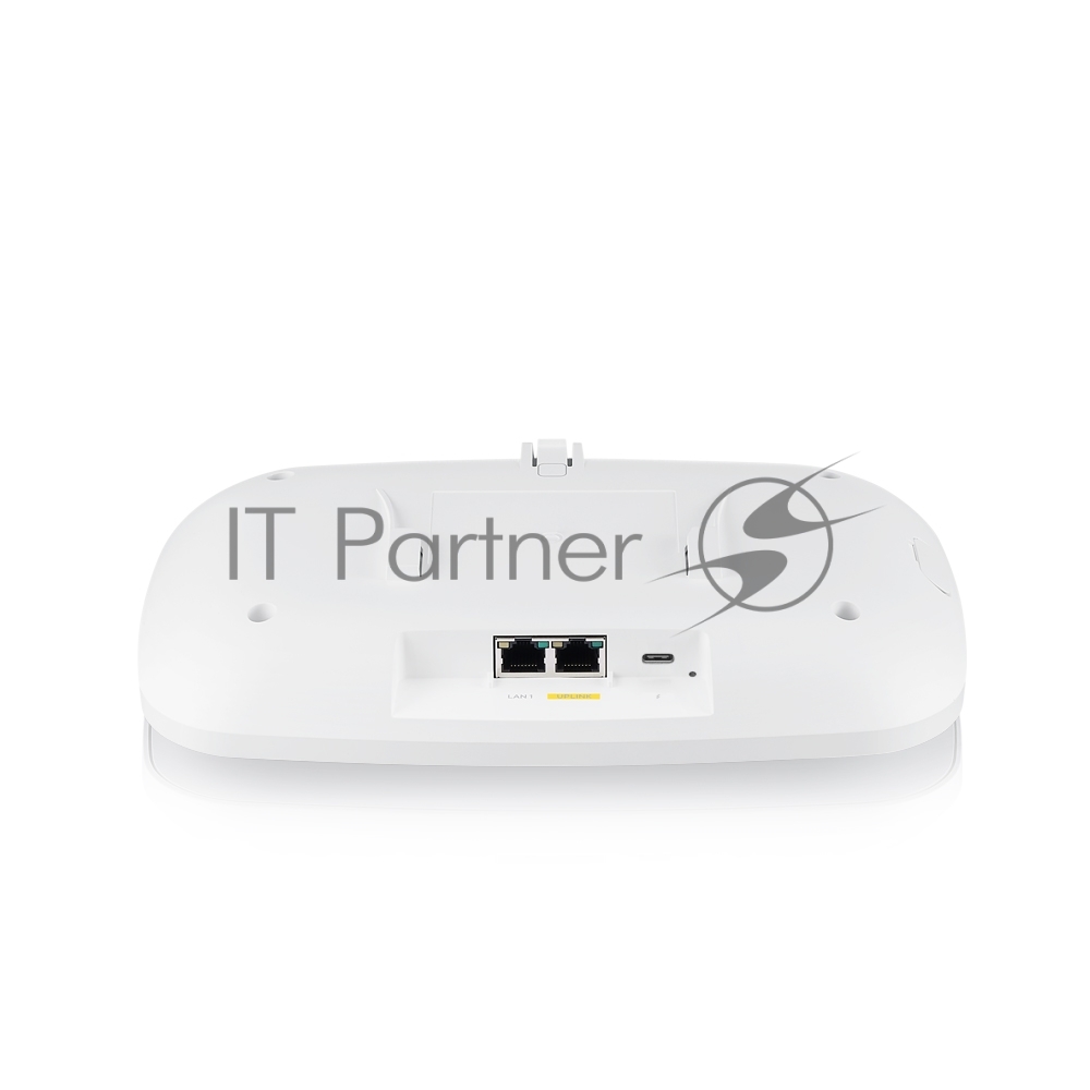 Точка доступа Zyxel NebulaFlex NWA210BE, Wi-Fi 7 (BE12300), MU-MIMO 4x4+2x2, 2xLAN 2.5GE, без БП