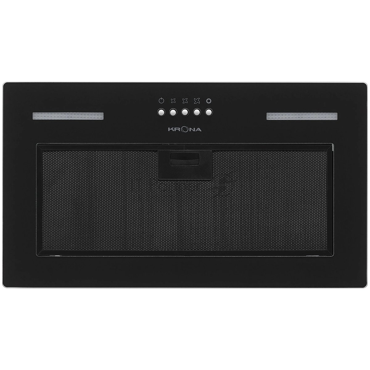 KRONA Вытяжка полновстраиваемая черная 50 см KRONA WERMUT 500 DN BLACK PB BF 950 м3/ч