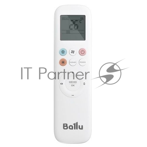 Блок внутренний сплит-системы Ballu Defender BSHI/in-24HN8 инвертор, 24000 BTU, 73 м², 31 дБ, охлаждение, обогрев, осушение, белый