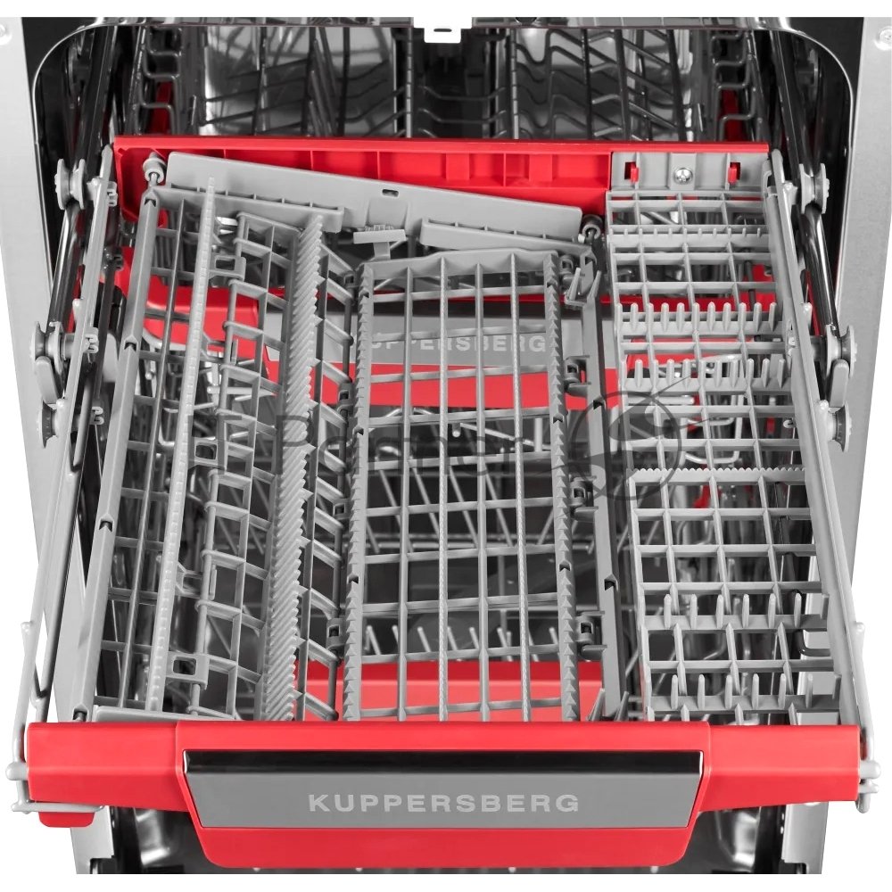 Встраиваемая посудомоечная машина Kuppersberg GLM 4580, серебристый, 44.8 см, 11 компл., 44 дБ, класс A++