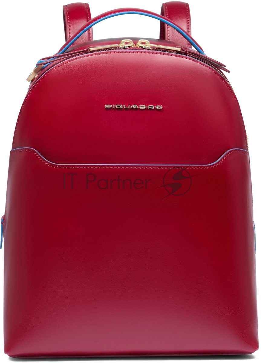 Рюкзак женский Piquadro Blue Square CA6677B2/R кожа, красный
