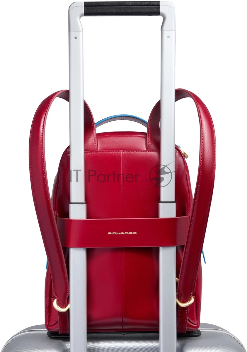 Рюкзак женский Piquadro Blue Square CA6677B2/R кожа, красный
