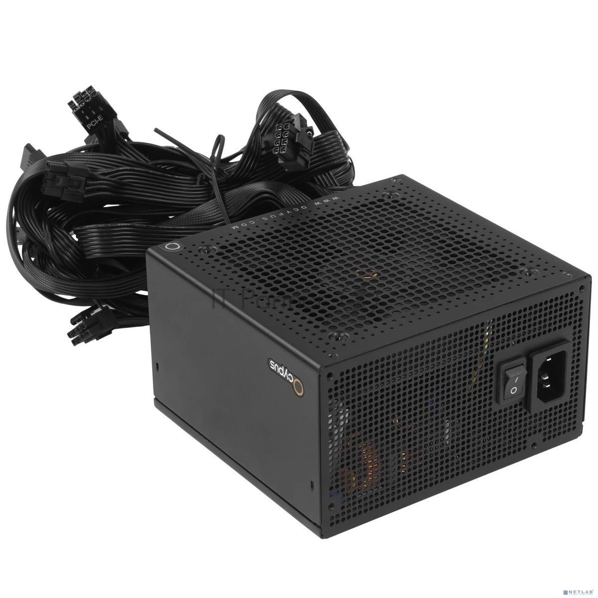 Блок питания Ocypus Delta P750, 750Вт, 80+ Bronze, 120мм, немодульный, черный