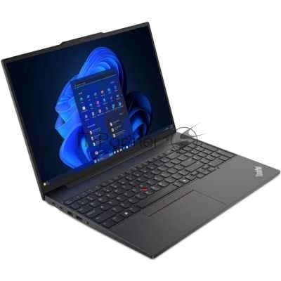 Ноутбук Lenovo ThinkPad E16 Gen 2 AMD Ryzen 5 7535HS 3300MHz/16"/1920x1200/16Gb/512Gb SSD/AMD Radeon 660M/Wi-Fi/Bluetooth/Windows 11 Pro (21M5S0J500_Win 11P) Black