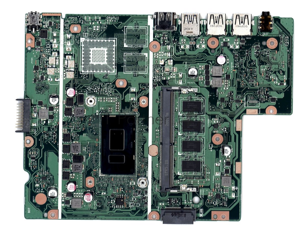 Материнская плата для Asus X540UA 4G/I3-8130U 90NB0HF0-R000A1