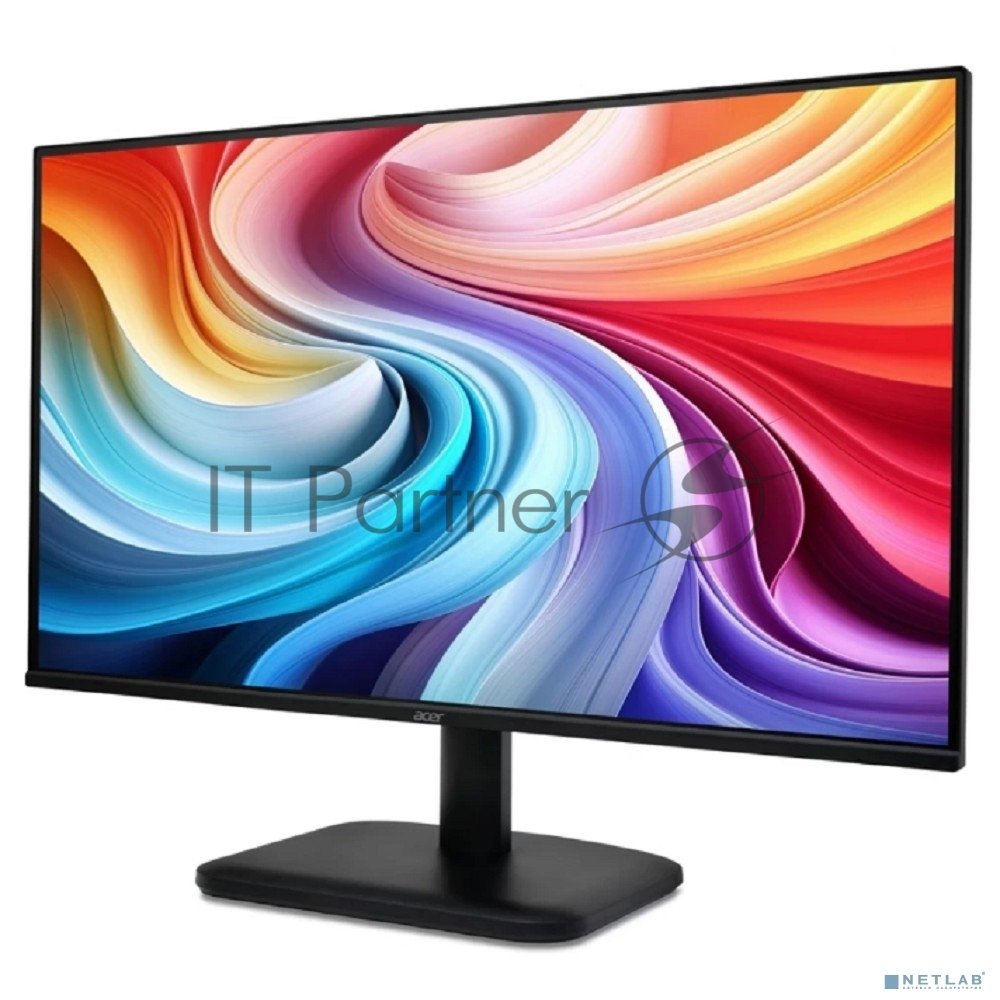 Монитор 23.8" Acer EK241YGbi IPS 1920x1080, 120 Гц, 1 мс, 16:9, 250 кд/м², HDMI, VGA, Low Blue Light, черный