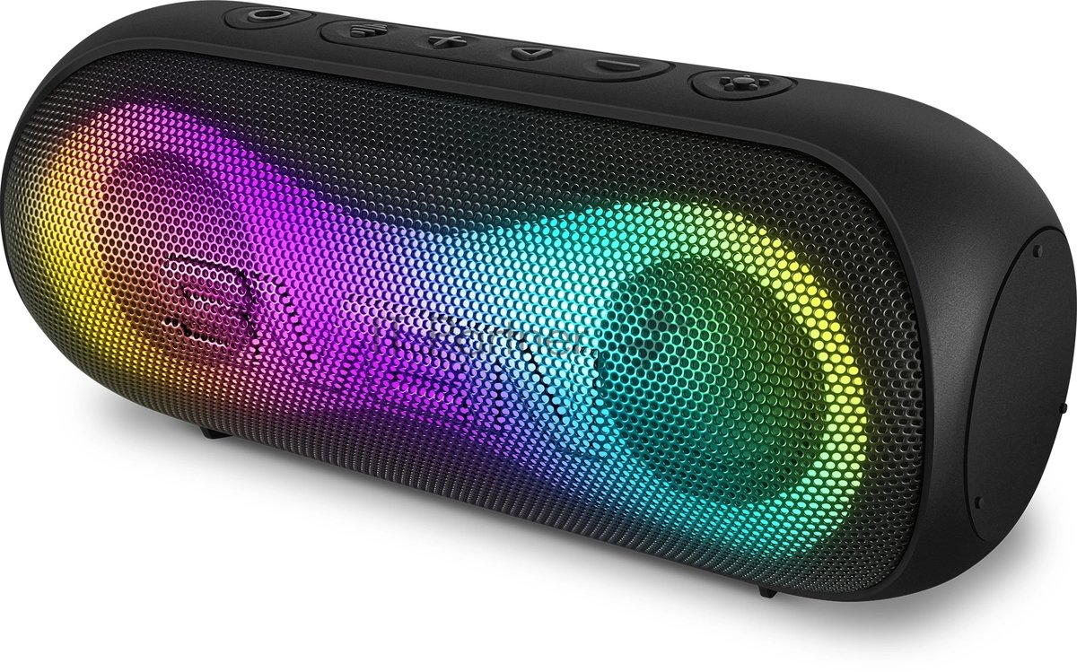 Портативная акустика SVEN PS-165, черный (16 Вт, Waterproof (IPx6), TWS, Bluetooth, microSD, 3000мА*ч)