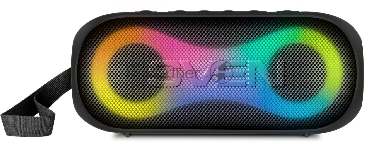 Портативная акустика SVEN PS-165, черный (16 Вт, Waterproof (IPx6), TWS, Bluetooth, microSD, 3000мА*ч)