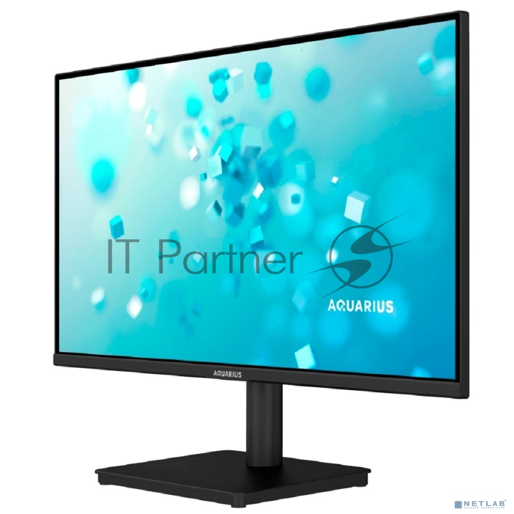 Монитор 23.8" Aquarius AQview B24F1 IPS 1920x1080, 75 Гц, 5 мс, 16:9, 250 кд/м², HDMI 2.0, VGA, DVI-D, FreeSync, черный