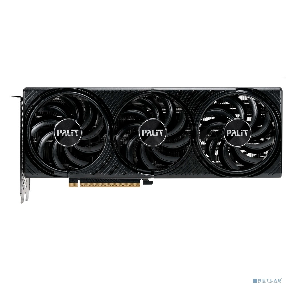 Видеокарта Palit GeForce RTX 5070 INFINITY 3, 12 GB GDDR7, 192 bit, 3xDisplayPort, HDMI, GPU 2325 MHz
