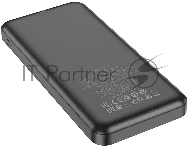 Портативный аккумулятор Hoco J102 Cool figure 10000mAh QC3.0/PD3.0 20W 3A USB-A/USB-C черный