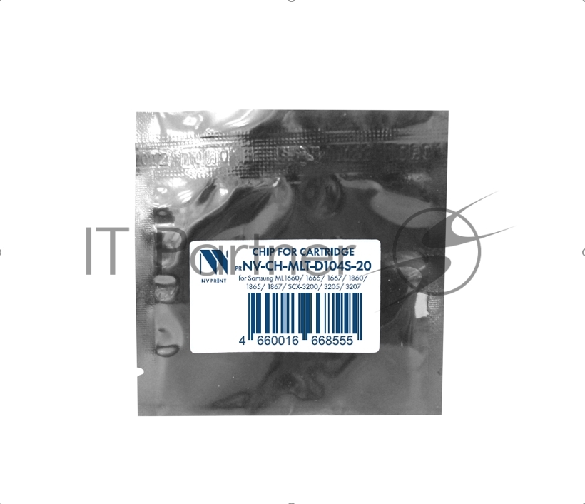 Чип NVPrint для Samsung MLT-D104S (20 шт) для ML1660/1665/1667/1860/1865/1867, SCX-3200/3205/3207 (1.5K) совместимый
