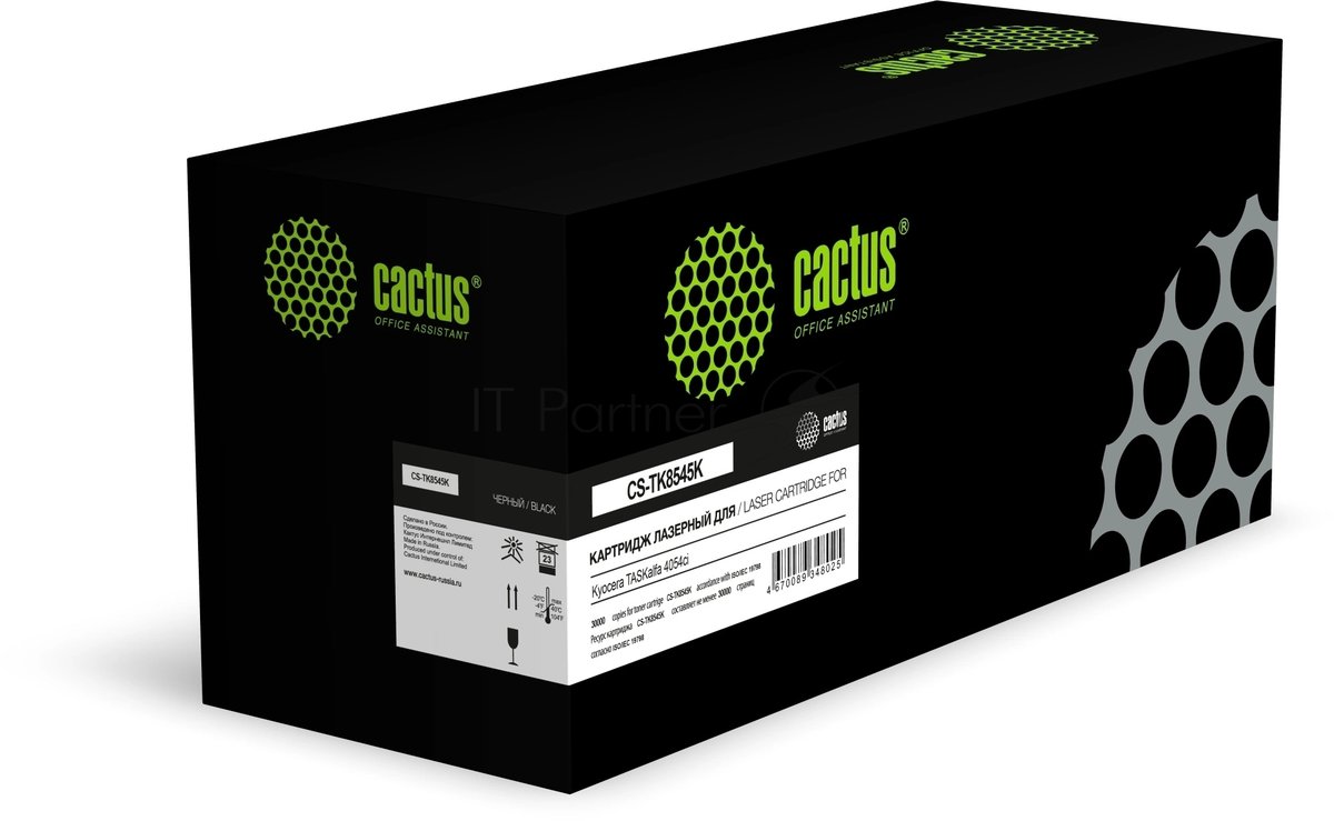 Картридж лазерный Cactus CS-TK8545K TK-8545K черный (30000 стр.) для Kyocera TASKalfa 4054ci