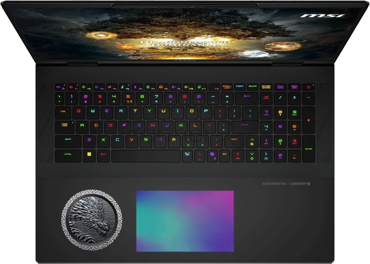 Ноутбук MSI Titan 18 HX Dragon Edition Norse Myth A2XWJG-205RU/18"/miniLED/Intel Core Ultra 9 285HX/64Gb/4Tb/SSD/NVIDIA GeForce RTX 5090 24Gb/Windows 11 Home/черный/3.6kg