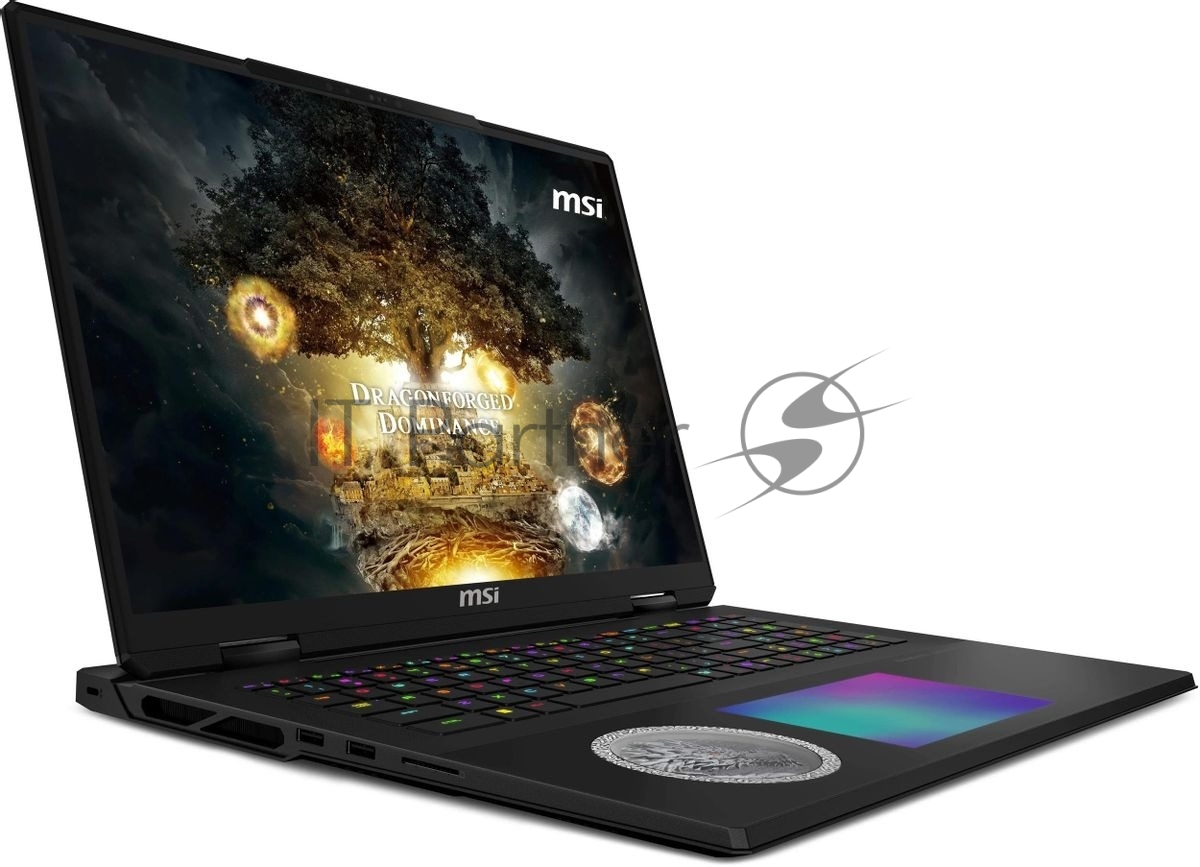 Ноутбук MSI Titan 18 HX Dragon Edition Norse Myth A2XWJG-205RU/18"/miniLED/Intel Core Ultra 9 285HX/64Gb/4Tb/SSD/NVIDIA GeForce RTX 5090 24Gb/Windows 11 Home/черный/3.6kg