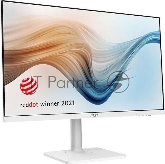 Монитор 27" MSI Modern MD272QXPW IPS 2560x1440, 100 Гц, 4 мс, 16:9, 400 кд/м², HDMI 2.0b, DP 1.2a, USB-C (98 Вт), USB Hub (2x USB 2.0), 3.5 Jack, HDR10, белый