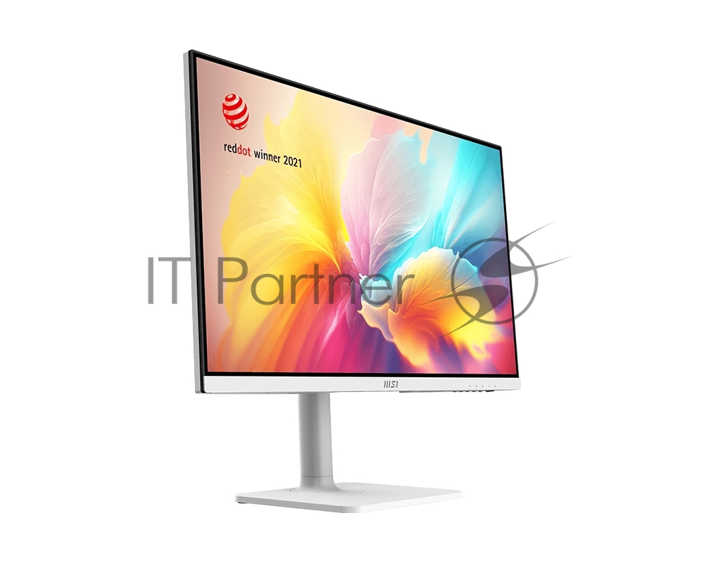 Монитор 27" MSI Modern MD272QXPW IPS 2560x1440, 100 Гц, 4 мс, 16:9, 400 кд/м², HDMI 2.0b, DP 1.2a, USB-C (98 Вт), USB Hub (2x USB 2.0), 3.5 Jack, HDR10, белый