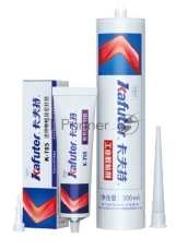 Клей-герметик силиконовый Kafuter K-705 прозрачный 300 мл