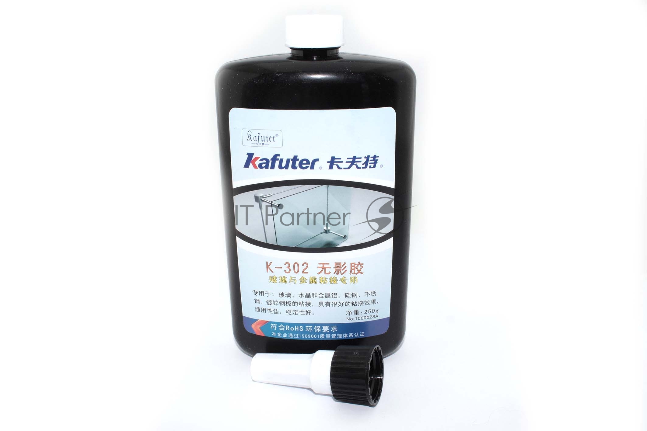 Клей акриловый Kafuter K-302, прозрачный, 250 г