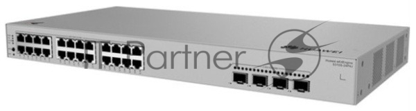 98012523 HUAWEI S310S-24P4J (L2+, 24*10/100/1000BASE-T ports (400 W PoE+), 4*2.5GE SFP  ports,  built-in  AC power)