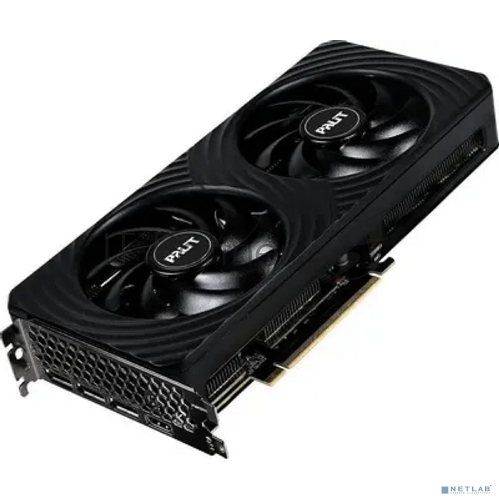 Видеокарта Palit GeForce RTX 5060 Ti DUAL, 8 GB GDDR7, 128 bit, 3xDisplayPort, HDMI, GPU 2407 MHz