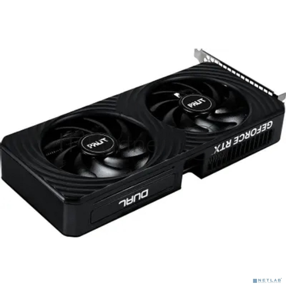 Видеокарта Palit GeForce RTX 5060 Ti DUAL, 8 GB GDDR7, 128 bit, 3xDisplayPort, HDMI, GPU 2407 MHz
