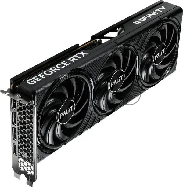 Видеокарта Palit GeForce RTX 5060 Ti Infinity 3 OC, 16 GB GDDR7, 128 bit, 3xDisplayPort, HDMI, GPU 2407 MHz