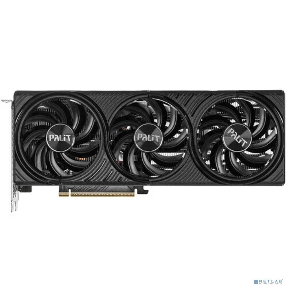 Видеокарта Palit GeForce RTX 5060 Ti Infinity 3 OC, 8 GB GDDR7, 128 bit, 3xDisplayPort, HDMI, GPU 2407 MHz