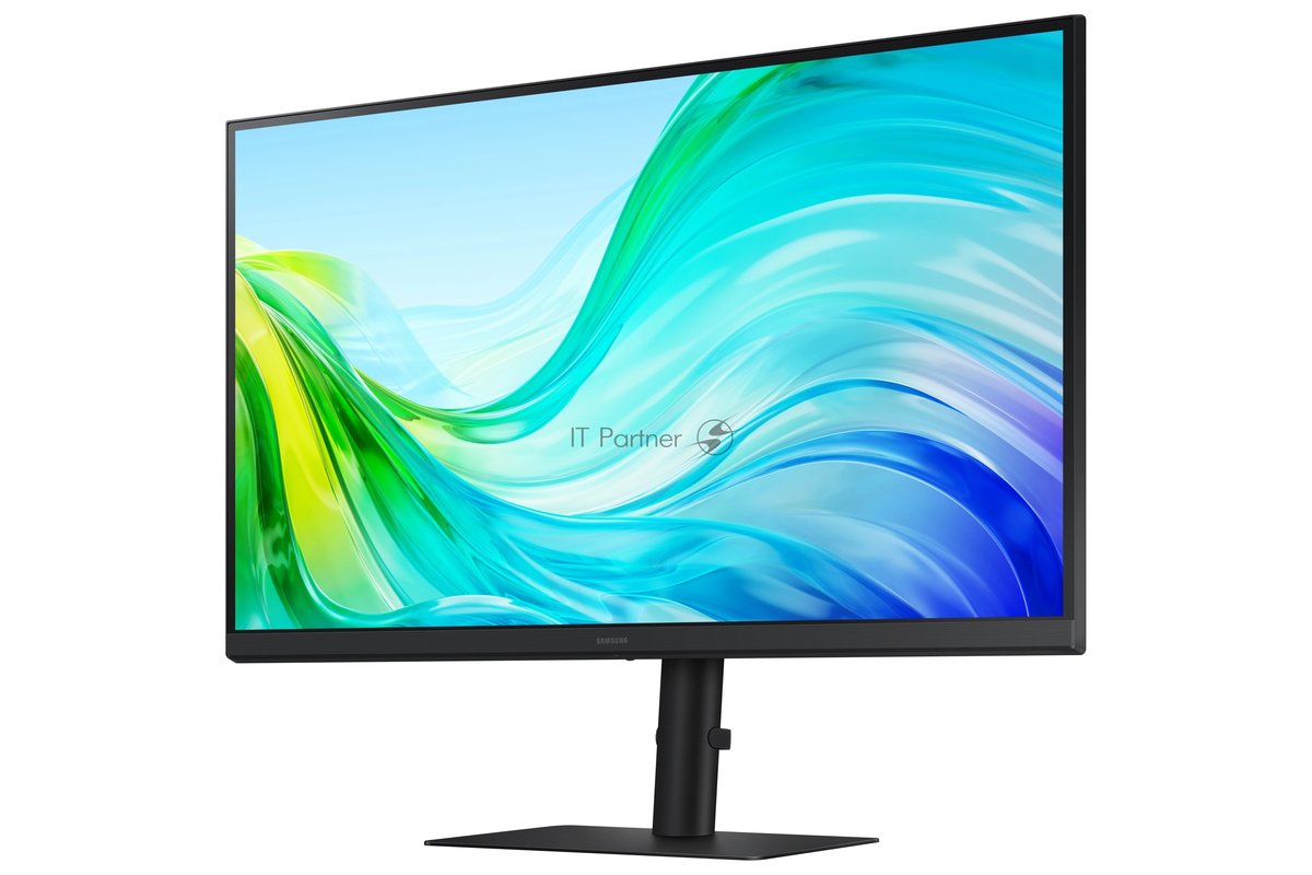 Монитор 27" Samsung ViewFinity S6 S61F IPS 2560x1440, 100 Гц, 5 мс, 16:9, 300 кд/м², HDMI, DisplayPort, Flicker Free, Low Blue Light, черный