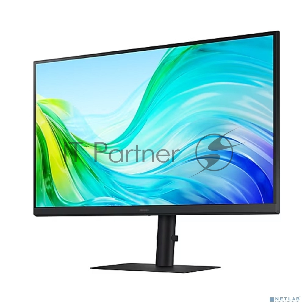 Монитор 27" Samsung ViewFinity S6 S61F IPS 2560x1440, 100 Гц, 5 мс, 16:9, 300 кд/м², HDMI, DisplayPort, Flicker Free, Low Blue Light, черный