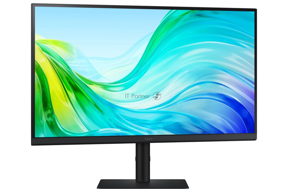 Монитор 27" Samsung ViewFinity S6 S61F IPS 2560x1440, 100 Гц, 5 мс, 16:9, 300 кд/м², HDMI, DisplayPort, Flicker Free, Low Blue Light, черный