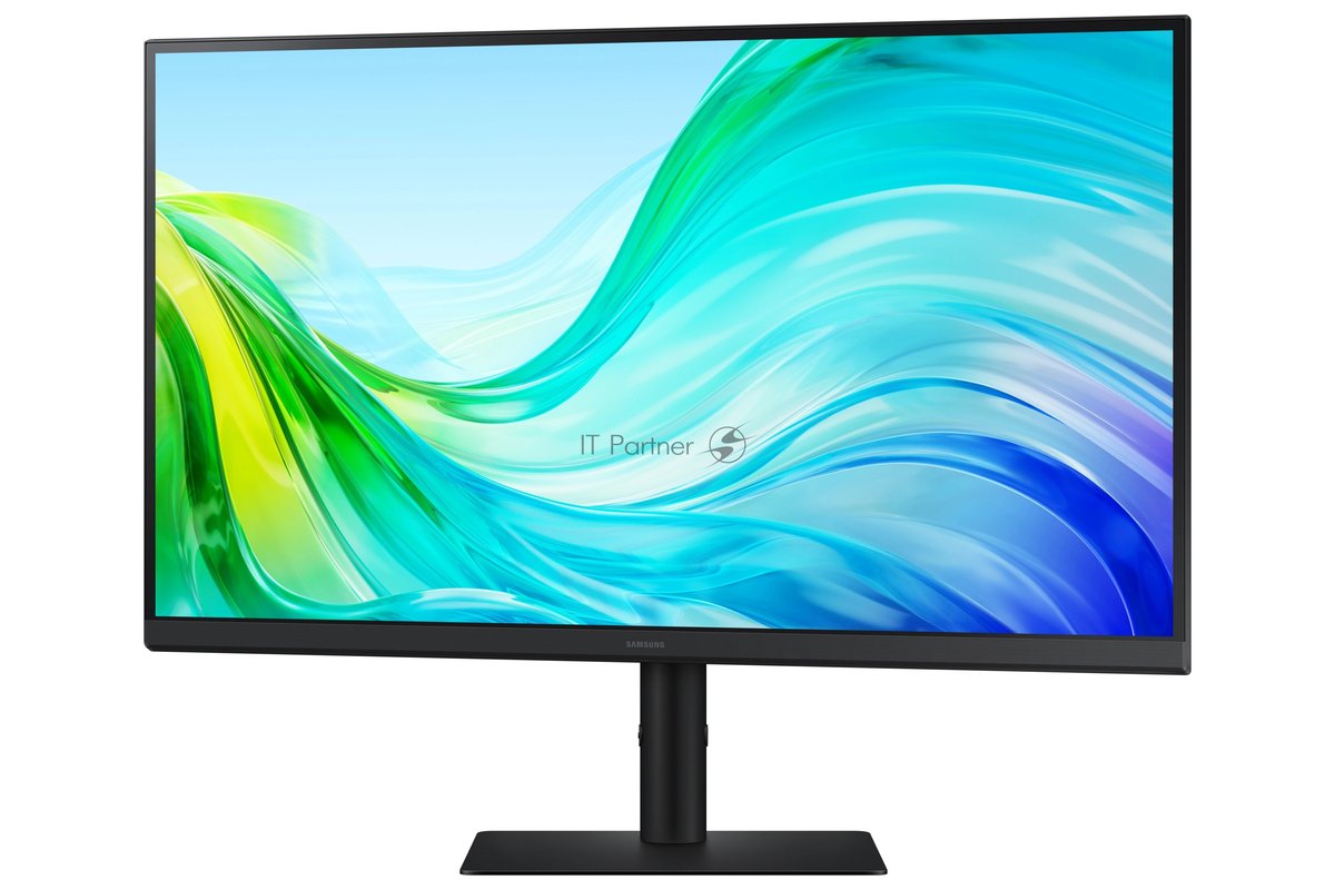 Монитор 27" Samsung ViewFinity S6 S61F IPS 2560x1440, 100 Гц, 5 мс, 16:9, 300 кд/м², HDMI, DisplayPort, Flicker Free, Low Blue Light, черный