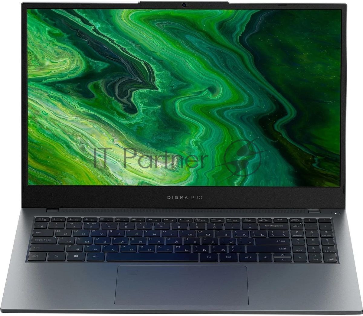 Ноутбук Digma Pro Fortis M Core i7 1355U 16Gb SSD 512Gb Intel UHD Graphics 15.6" IPS FHD (1920x1080) Windows 11 Pro grey WiFi BT Cam 4250mAh (DN15P7-ADXW05)