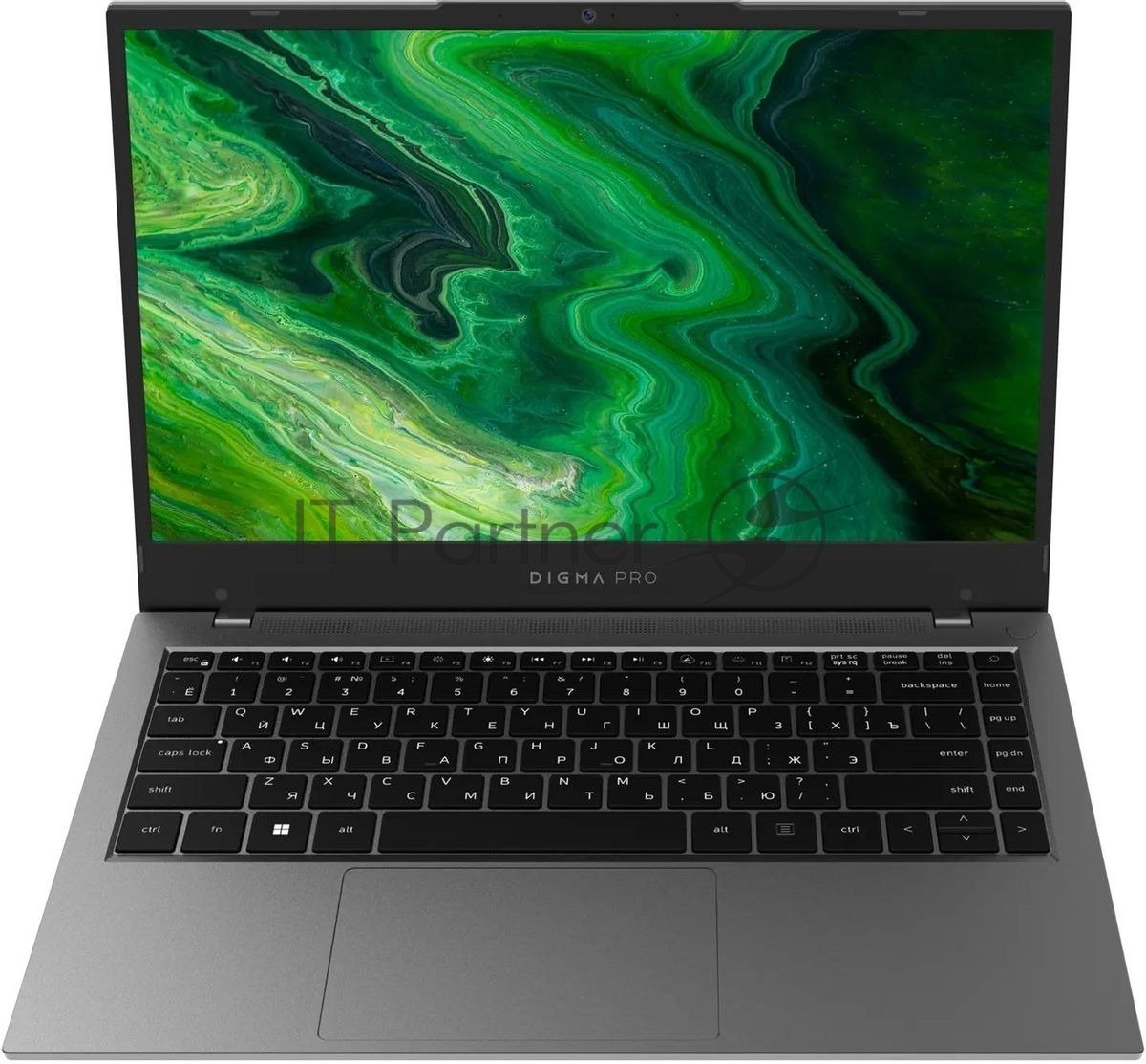 Ноутбук Digma Pro Fortis M Ryzen 5 7430U 16Gb SSD 512Gb AMD Radeon Graphics 14.1" IPS FHD (1920x1080) Windows 11 Pro grey WiFi BT Cam 4250mAh (DN14R5-ADXW01)