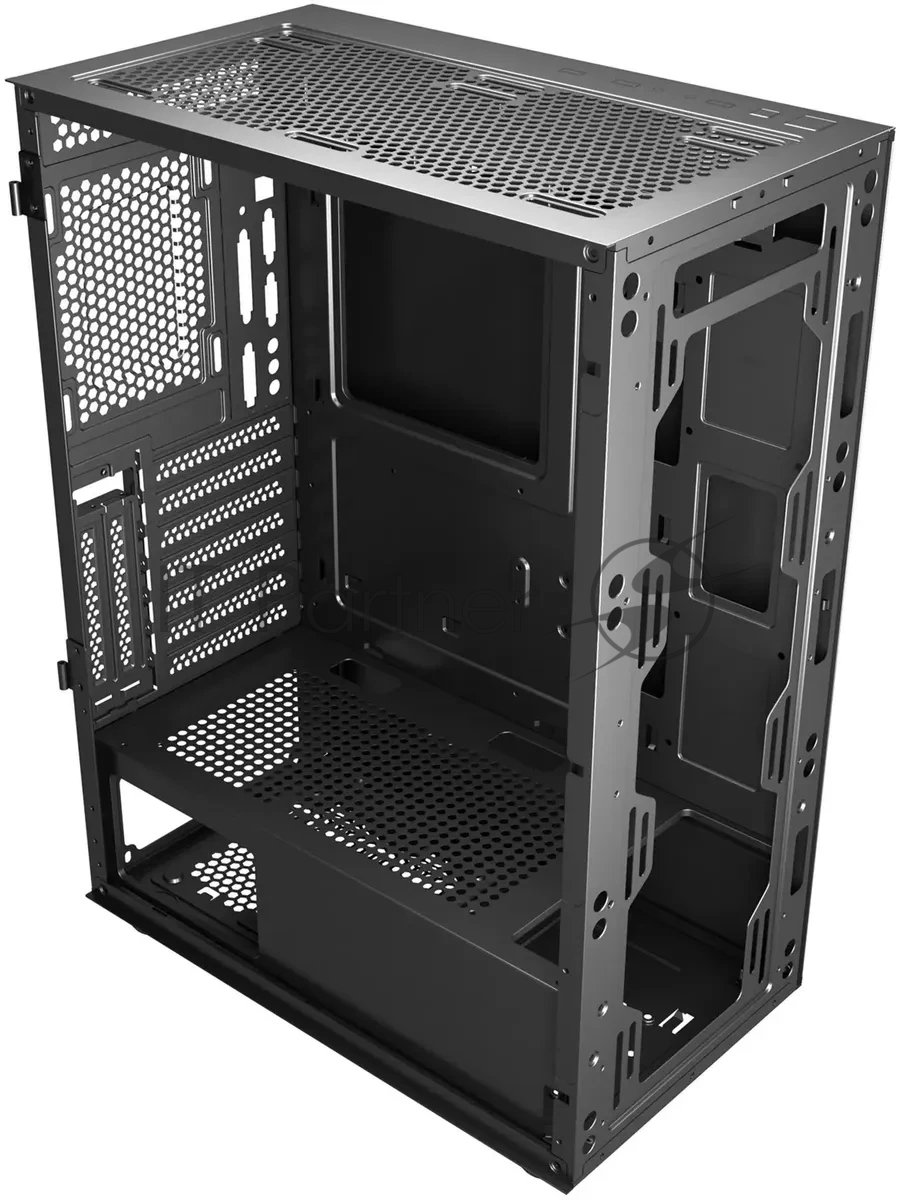 Корпус для ПК Bloody - BD-CC115, 3х2.5", 2х3.5", 1xUSB2.0, 1xUSB3.0, Midi Tower, без БП, цвет чёрный, BD-CC115-BK