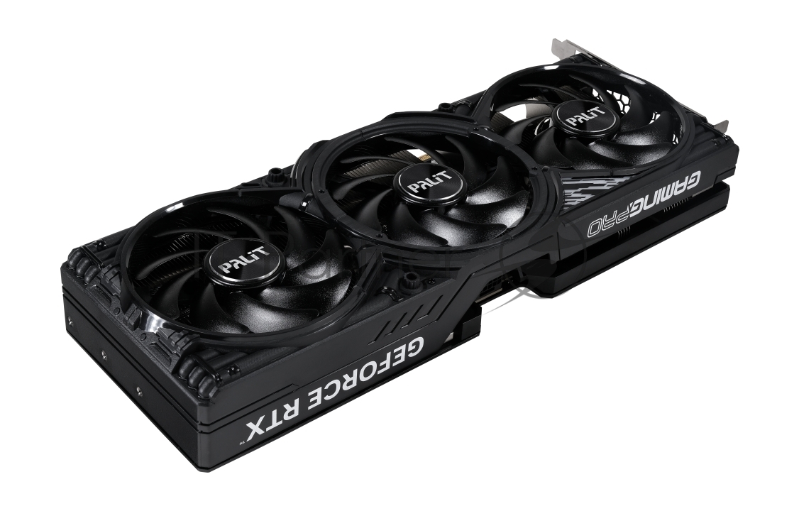 Видеокарта Palit GeForce RTX 5070 GAMINGPRO-S, 12 GB GDDR7, 192 bit, 3xDisplayPort, HDMI, GPU 2325 MHz