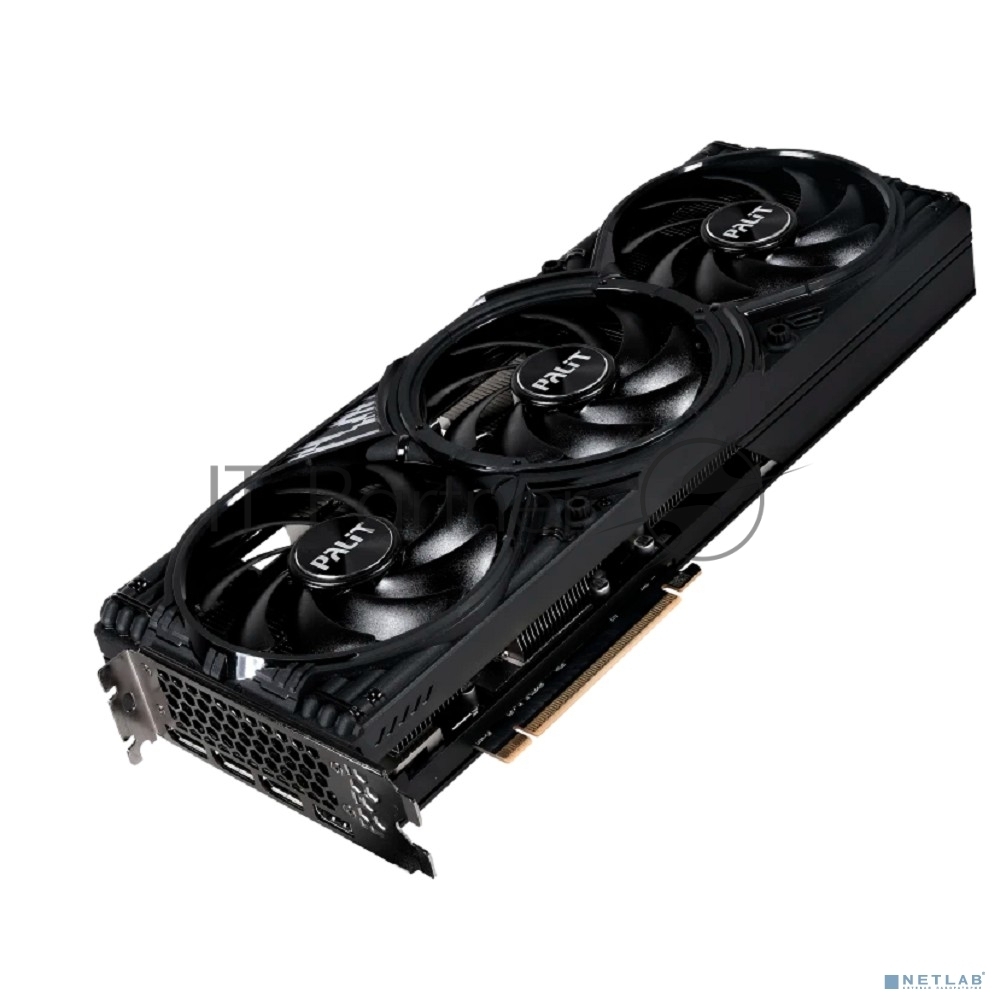 Видеокарта Palit GeForce RTX 5070 GAMINGPRO-S, 12 GB GDDR7, 192 bit, 3xDisplayPort, HDMI, GPU 2325 MHz