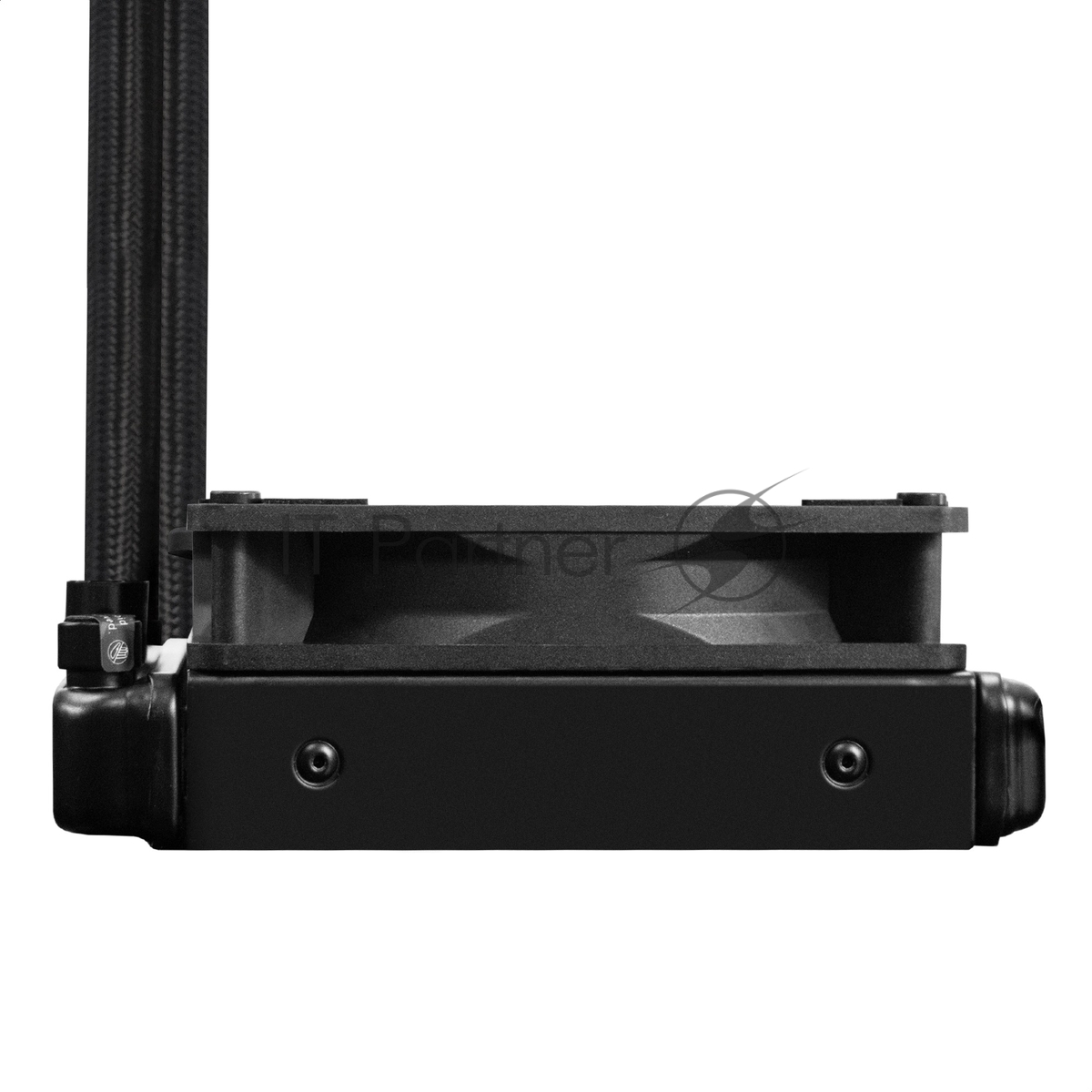 Комплект жидкостного охлаждения ExeGate BlackWater-120V3.PWM.ARGb (3 PIN 5V ADDRESSABLE RGb подсветка, LGA2066/2011/1366/1150/1151/1155/1156/1200/1700/1851/AM4/AM5/FM1/FM2/FM2+/AM2/AM2+/AM3/AM3+, TDP 150W, Fan 120мм 4pin PWM 600-1800RPM Hydro bearing, помпа 3pin 2700RPM, макс. шум 37db, с термопастой, на винтах, черный, Color Box)