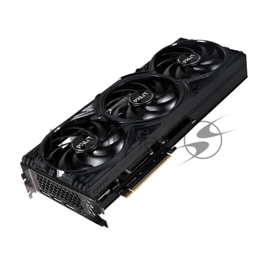 Видеокарта Palit GeForce RTX 5070 GAMINGPRO-S OC, 12 GB GDDR7, 192 bit, 3xDisplayPort, HDMI, GPU 2325 MHz